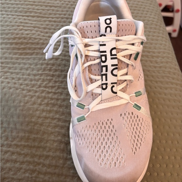 On Running Women’s grey Athletic Sneakers with Mint Accents - Picture 2 of 9